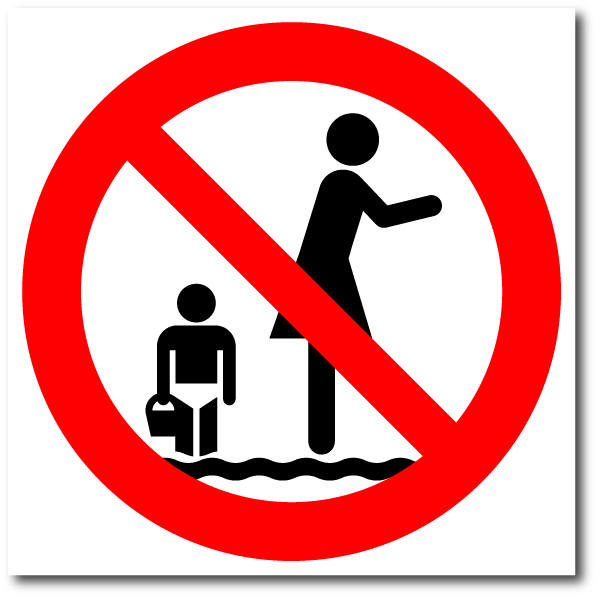 Запрещается оставлять детей без присмотра